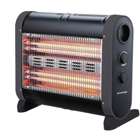 Chauffage Électrique BIOLUX - 1600W - M.RQ1600 - Noir