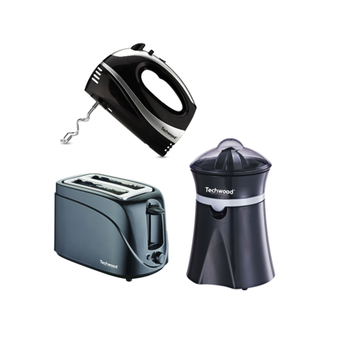 Pack Techwood Grille Pain & Presse Agrumes & Batteur À Main