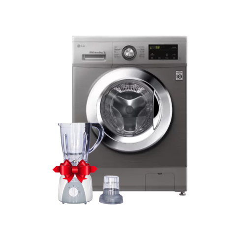 Lave-linge LG FRONTALE 8KG Inverter - FH2J3TNG5P - Silver