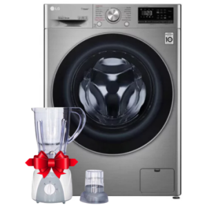 Lave-linge LG Frontale 9KG Inverter - F4R5VYG2T VIVACE - Silver