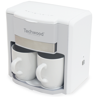 Cafetière Techwood 0.6L - 500W - TCA-202 - Blanc