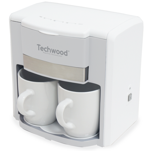 Cafetière Techwood 0.6L - 500W - TCA-202 - Blanc