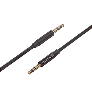 Cable Audio Iconix Auxiliaire 3,5 mm - IC-AX2020 - Noir