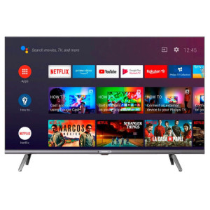 TV Telefunken 43" FHD Smart Google TV + Récepteur Intégré - 43E3FQ