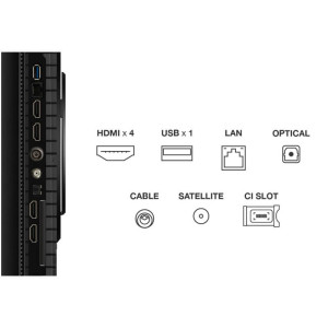 TV TCL 65" SMART QLED UHD 4K – 65P8K