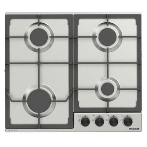 Plaque Encastrable BRANDT 4F - 60CM - BPE6342XA - Inox