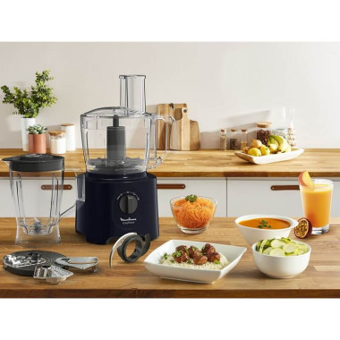 Robot Moulinex Multifonction 2.4L - 800W - FP247810 - Bleu