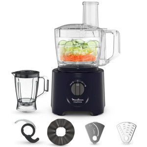 Robot Moulinex Multifonction 2.4L - 800W - FP247810 - Bleu