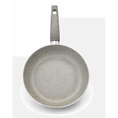 Poêle Pot Italia Grey Stone 28cm - MROPAA128P - Gris