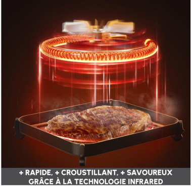 AIR FRYER Moulinex 7L - 2020W - EZ831GF0 - Blanc