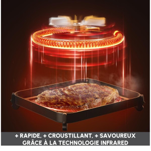 AIR FRYER Moulinex 7L - 2020W - EZ831GF0 - Blanc