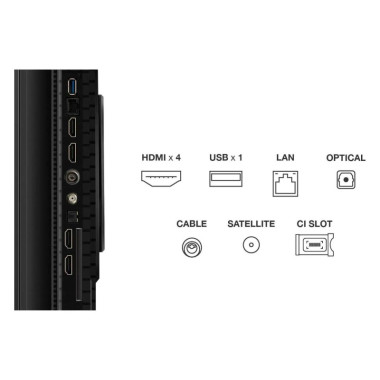 TV TCL 55" QLED UHD 4K SMART - 55P8K