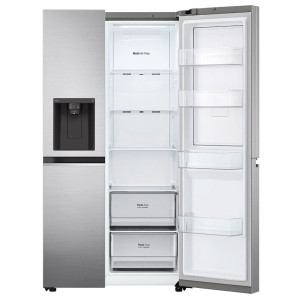 Réfrigérateur LG No Frost Inverter - Side By Side - 617L - J257SL2S - Silver