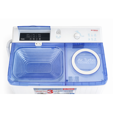 Lave-linge Semi-Automatique Fresh 15KG - TTD-15 - Bleu