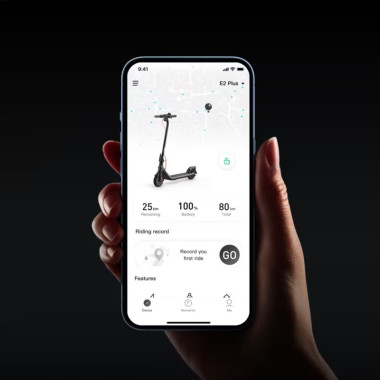Trottinette SEGWAY NINEBOT 25km/h - 500W  - E2PLUS