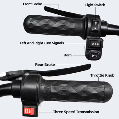 Scooter Électrique Wattgo 500W - WG002 - Blanc