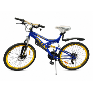 Vélo Prado - 26 pouces Bliss - 9026-FD - Bleu Jaune - PRADO