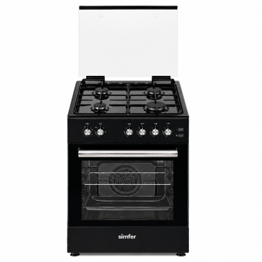 Cuisinière Simfer 60cm - F6455-SGGTB - Noir - Simfer