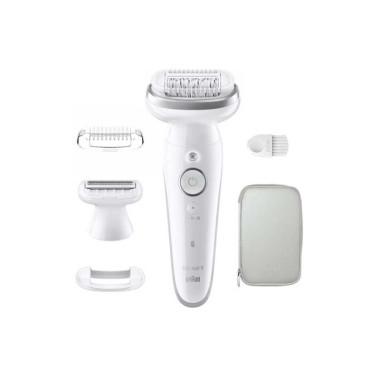 Épilateur Braun Silk·épil 9 Wet & Dry - SES9-041 - Silver - Braun