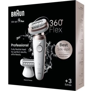 Épilateur Braun Silk·épil 9 3D Flex - SES9-060 - Blanc - Braun