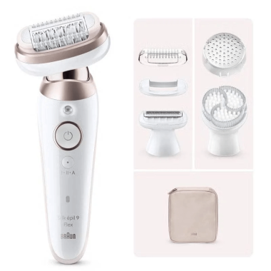 Épilateur Braun Silk·épil 9 3D Flex - SES9-060 - Blanc - Braun