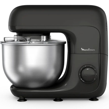 Robot Pétrin Moulinex 4.8L - 800W - QA160H10 - Noir - Moulinex