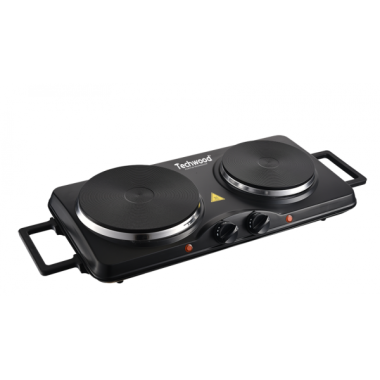 Plaque Techwood 2F - 2500W - TPE-2516 - Noir - Techwood
