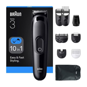 Tondeuse à barbe Braun 10EN1 - AIO3560 - Noir