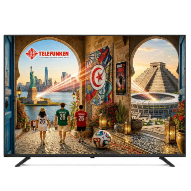 TV Telefunken 50" UHD 4K Smart TV - 50N1 - TELEFUNKEN