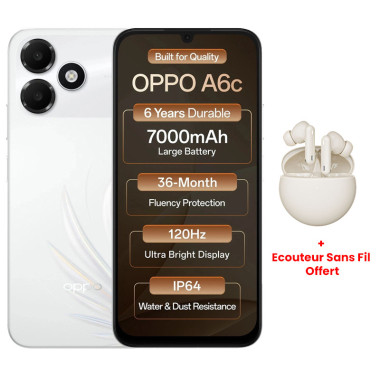 Smartphone OPPO A6C - 4GO/128GO - Oppo