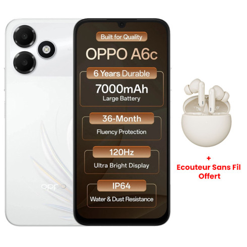 Smartphone OPPO A6C - 4GO/128GO - Oppo
