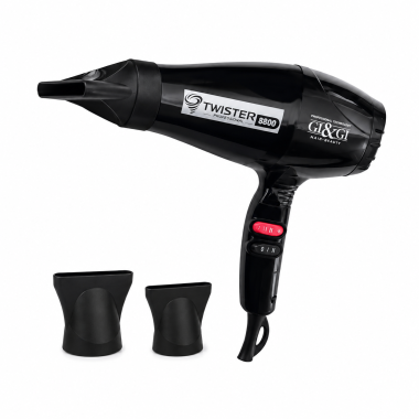 Sèche-Cheveux GI&GI Twister 8800 2500W - Noir - GI&GI