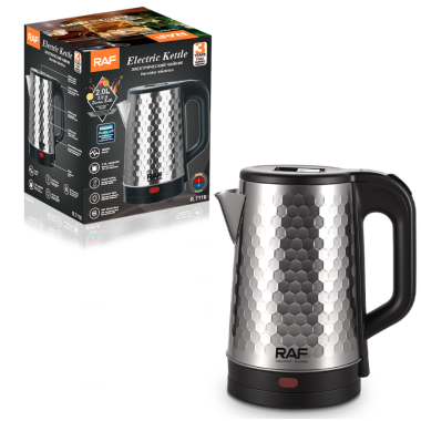 Bouilloire Électrique RAF 1500W 2L - R.7116 - Inox - RAF