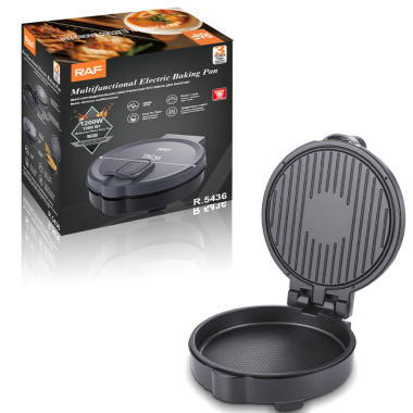 Crêpière Électrique RAF 1200W 28 cm - R.5436 - Noir - RAF