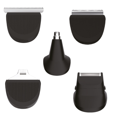 Tondeuse Rechargeable 5-en-1 TECHWOOD - TTN-038 – Noir - Techwood