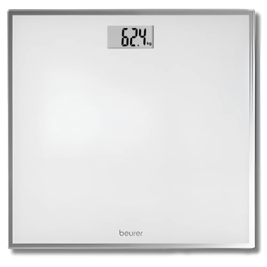 Pèse-Personne Électronique Beurer 150KG - gs120 – Blanc - beurer