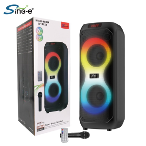 Haut Parleur Bluetooth 40W - ZQS-8239  - Noir - Sing-e