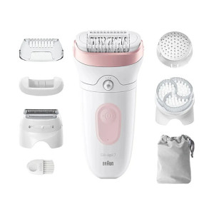 Épilateur Braun Silk-épil 7 Wet & Dry - SE7-060 - Blanc - Braun