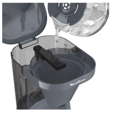 Cafetière Électrique Moulinex 1.1L - 1000W - FG1M1BE0 - Noir - Moulinex