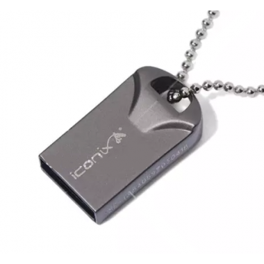 Flash Disque Iconix 128GO - SE-13 - Argent - iconix