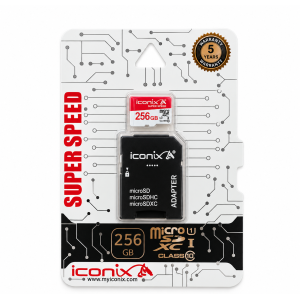 Carte Mémoire Iconix 256Go