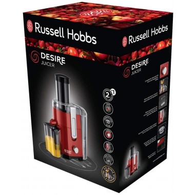 Centrifugeuse Russell Hobbs 0.75L - 550W - 24740-56 - Rouge