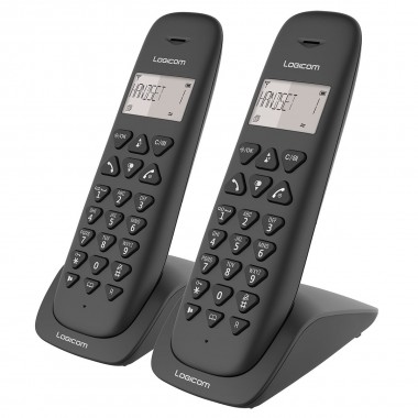 Téléphone Fixe Sans Fil Vega 250 Noir