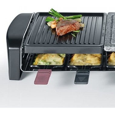 Raclette Severin 1400W - RG9645 - Noir