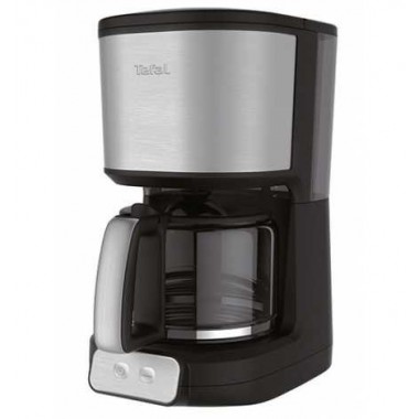 Cafetière Tefal 1.25L - 1000W - CM470810 - Noir & Inox