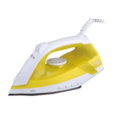 Fer à repasser Beko 0.22L - 1750W - SIM3617 - Jaune