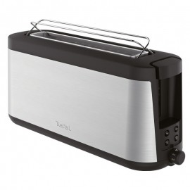 Grille Pain Tefal 1000W - TL430811 - Inox & Noir