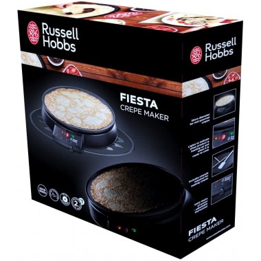 Crêpière Russell Hobbs 1000W - 20920-56 - Noir