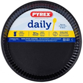 Moule À Tarte Pyrex 1.8L - 30 cm - DM31BN6 - Noir