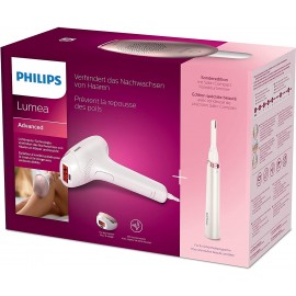 Épilateur À Lumière Pulsée Philips - BRI921/00 - Blanc & Gold